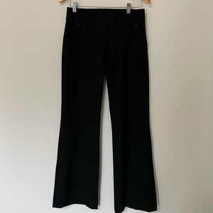 The Limited Cassidy Fit Black Pant w/ Pocket Buttons